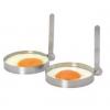 Kitchen Craft Stainless Steel Egg Rings Silver D 10cm 2Pk KCEGGRINGS