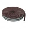 Exitex Brown P-Shaped Weather Strip 5Mtr