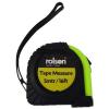 Rolson Retractable Tape Measure Black and Yellow 5Mtr 50565