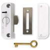 Chubb White Finish Window Lock 8K100 