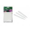 Kingfisher Plastic Plant Labels With Marker White GSP202