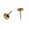 15mm Brass Plated Upholstery Nails 40Pk 30452