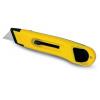 Stanley Tools Lightweight Retractable Knife Yellow And Silver 0-10-088