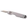 Stanley Retractable Blade Folding Pocket Knife Metallic Silver 110mm 0-10-598 | For Fine and Precise Cutting Tasks | Locking Mechanism