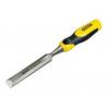 Stanley Carbon Steel Dynagrip Chisel With Strike Cap Yellow and Black 20mm 0-16-878