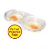 Non-Stain Microwave Egg Poacher Clear NS606