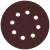 Tradesand Coarse-Grade Sanding Discs With Eight Dust Holes Yellow Aluminium Oxide 5Pk 8135