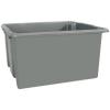 Stack and Store Mini Storage Box Silver 14cm x 20cm x 29cm S01T801