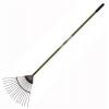 Kingfisher Heavy Duty Carbon Steel 16 Tooth Lawn Rake Green and Black CS510