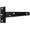 Securit Heavy Duty Tee Hinges Light Black 100mm 1 Pair S4521 