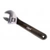 Rolson Adjustable Wrench With Dipped Handle Black and Silver 250mm 18294