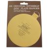 Bulk Hardware Disc Plate Hanger Yellow And Silver 140mm FB858