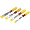 Amtech Professional Chisel Set Yellow 4Pk E0620