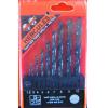 Hercules Worldwide Hercules HSS Twist Drill Bit Set Zinc plated 10Pk 944