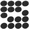 Velcro Hook and Loops Stick On Coins Black 16mm 16Pk EC60228