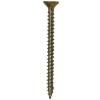 Yellow Zinc Plated Speedwax Screws 5mm x 70mm 6Pk 30499