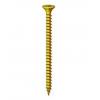 Timco Classic Zinc Yellow Passivated Double Countersunk Head Multi-Purpose Screws 4.5mm x 30mm 200Pk 45030CLAF