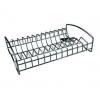 Apollo Chrome-Finished Dish Drainer Rack Metallic Silver H 20 x W 8 x L 31cm 6221