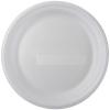 23cm Diameter White Plastic Plates Pack of 12