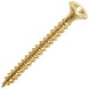 Classic Multi-Purpose Double Countersunk Screws Zinc and Yellow 3.5mm x 30mm 200Pk 35030CLAF