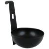 Kitchen Craft Large-Size Non-Stick Single Egg Poacher Cup Black 11cm KCCUPNSLRG