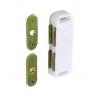 Securit Twin Magnetic Catch White S5435