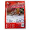 Oblong Lace Tablecloth White 150cm x 228cm 60-Inch x 90-Inch 66590