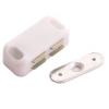 Securit Magnetic Catch White 3Pk S5431