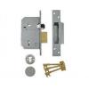 Union C-Series Brass Finish BS 3621 Insurance 80mm Five Lever Mortice Lock With 20mm Bolt Throw V3K74E-PL80