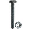 Slotted Pan Head Nuts and Bolts Bright Zinc Plated 10mm x 75mm 30117