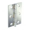 Securit One Pair Loose Pin Hinges Chrome Plated 75mm S4322