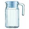 Luminarc Quadro Glass Fridge Jug With Lid Clear 500ml A75201