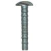 Bright Zinc Plated Roofing Nuts and Bolts Bright Silver 6mm x 35mm 7Pk 30058