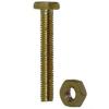 Slotted Pan Head Nuts And Bolts Brass 3mm x 20mm 8Pk 30119