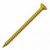 Timco Zinc Yellow Passivated Classic Multi-Purpose Double Countersunk Screws Zinc Yellow 5.0mm x 80mm 100Pk 50080CLAS