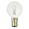 60W Clear Round Golf Bulb 240V SBC-B15d