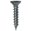 Bright Zinc Plated Pozi Drive Countersunk Woodscrews Bright Silver 19mm x 3-Inch 35Pk 30428