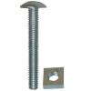 Roofing Nuts and Bolts Bright Zinc Plated 6mm x 45mm 5Pk 30060