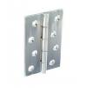 Securit One Pair Chrome Plated Hinges Brass 75mm S4151