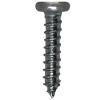 Pozi Pan Head Bright Zinc Plated Self Tapping Screws Bright Silver 3.5mm x 15mm 30Pk 30362