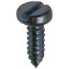 Slotted Pan Head Bright Zinc Plated Self Tapping Screws 6mm x 20mm Pack of 10