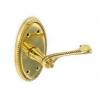 Securit Oval Plate Georgian Latch Handles Brass 125mm 1 Pair S2116 