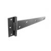 Securit Heavy Duty Metal Tee Hinges Black 400mm 1 Pair S4567 