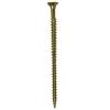 Speedwax Screws Yellow Zinc Plated 4mm x 70mm 6Pk 30493