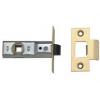 Union Tubular Mortice Latch Polished Brass 80mm Y2648-PL-2.50