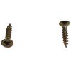 Bulk Hardware Yellow Zinc Plated Speedwax Screws 3.5 x 16mm 28Pk 30481