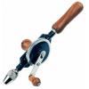 Am-Tech Double Pinion Hand Drill With Wooden Handle Multicolour 0.25-Inch Chuck F0300