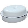 Falcon Enamelware Oval Shape Roasting Dish White D 36cm 60038