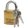 Tri Circle Solid Brass Padlock With Three Keys 63mm TC266