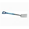 Draper Carbon Steel Garden Fork Blue and Metallic Grey 88789